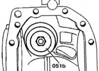  Определение толщины регулировочной прокладки и установка её в   корпус редуктора Mercedes-Benz W203
