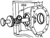  Определение толщины регулировочной прокладки и установка её в   корпус редуктора Mercedes-Benz W203