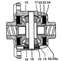  Разборка и сборка дифференциала с автоматической блокировкой Mercedes-Benz W203