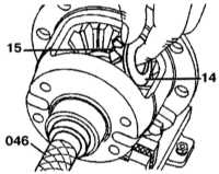  Разборка и сборка дифференциала с автоматической блокировкой Mercedes-Benz W203