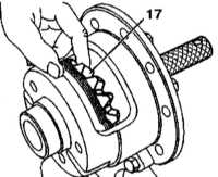  Разборка и сборка дифференциала с автоматической блокировкой Mercedes-Benz W203