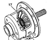 Разборка и сборка дифференциала с автоматической блокировкой Mercedes-Benz W203
